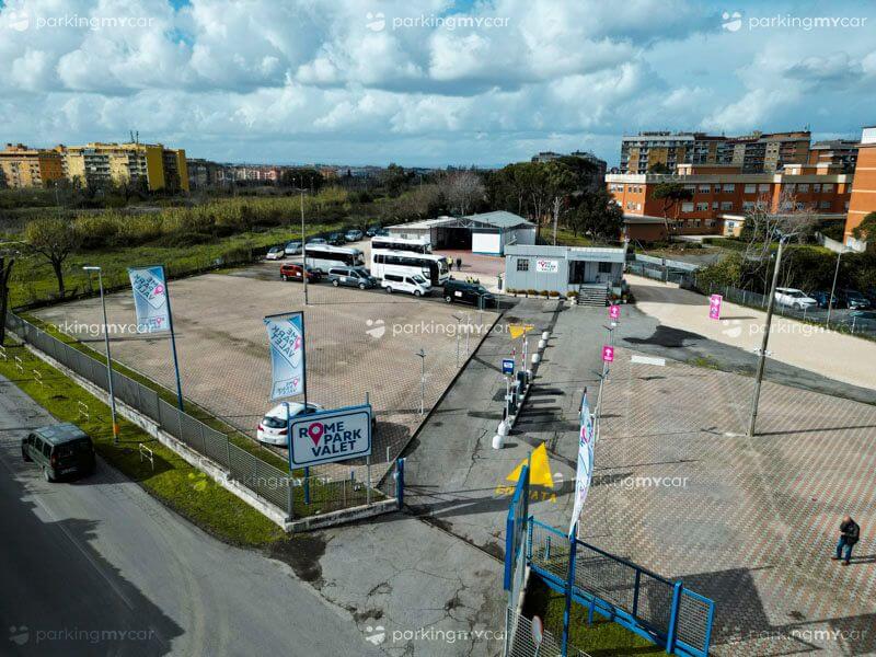 Rome Park Valet - Stazione Roma Tiburtina Ingresso dall'alto Rome Park Valet - Stazione Roma Tiburtina